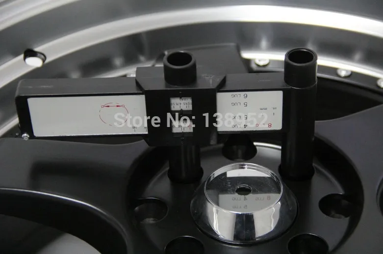 PCD Ruler Hub 4 5 6 8 LUG Bolt Patterns Gauge Caliper Measuring Tool Vehicle Auto Car Modification Tools | Инструменты