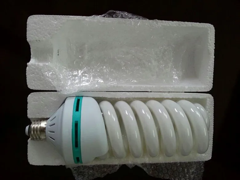 220V 150W 5500K E27 Photo Studio Lamp Video Photography Daylight Continuous dayLight Bulb Energy Saving CFL | Автомобили и