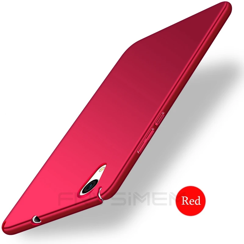 FRVSIMEM For Sony Xperia XA1 Case Ultra Hard Plastic Full Back Cover Thin Smooth Phone Cases Protection Coque Capa |