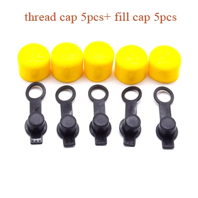 reg cap x 10 Pcp Пейнтбольный клапан уплотнительное кольцо сменные комплекты для HPA Танк регулятор ремонт - Цвет: reg cap x 10