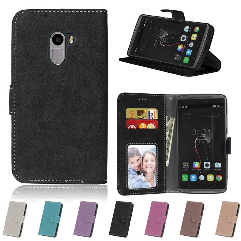 Чехол для Lenovo A7010 чехол бумажник 5 дюйма задняя крышка из искусственной кожи