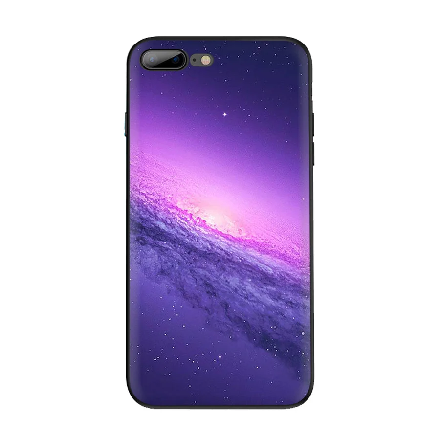 Desxz Interstellar фиолетовый космический клуб мягкий TPU чехол для iPhone 5 5S SE 6 6s 7 8 Plus X XR XS MAX