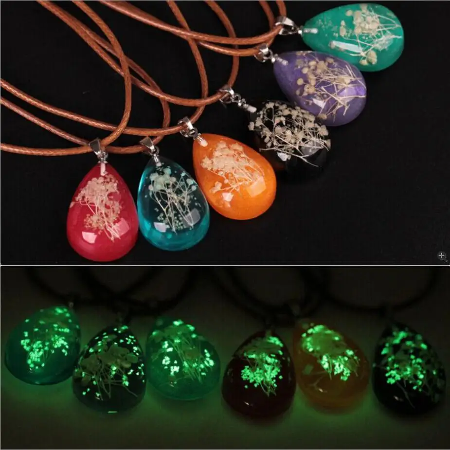 Kuziduocai новые модные ювелирные изделия в форме капли светящиеся камни сушеные