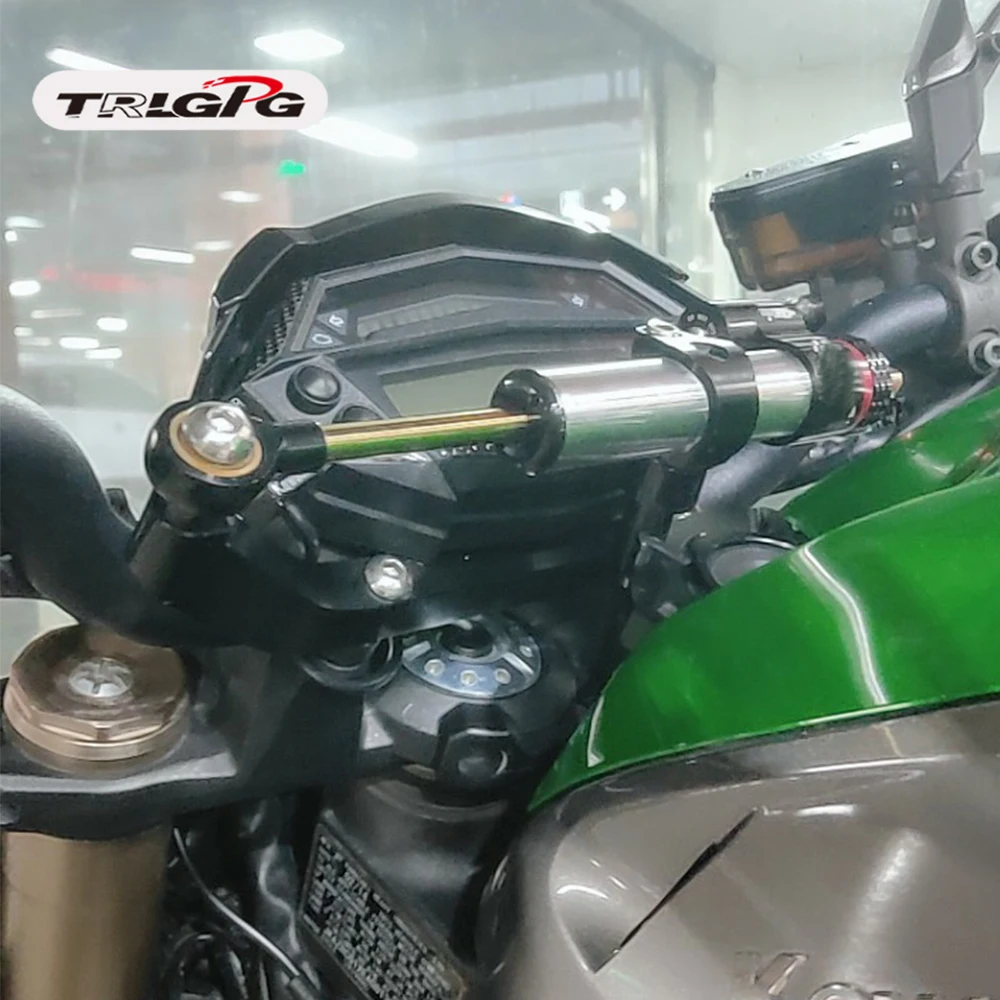 Для HONDA CB400 CB 400 VTEC CNC регулируемый мотоциклетный Линейный Обратный рулевой демпфер с кронштейном поддержка черный серебристый