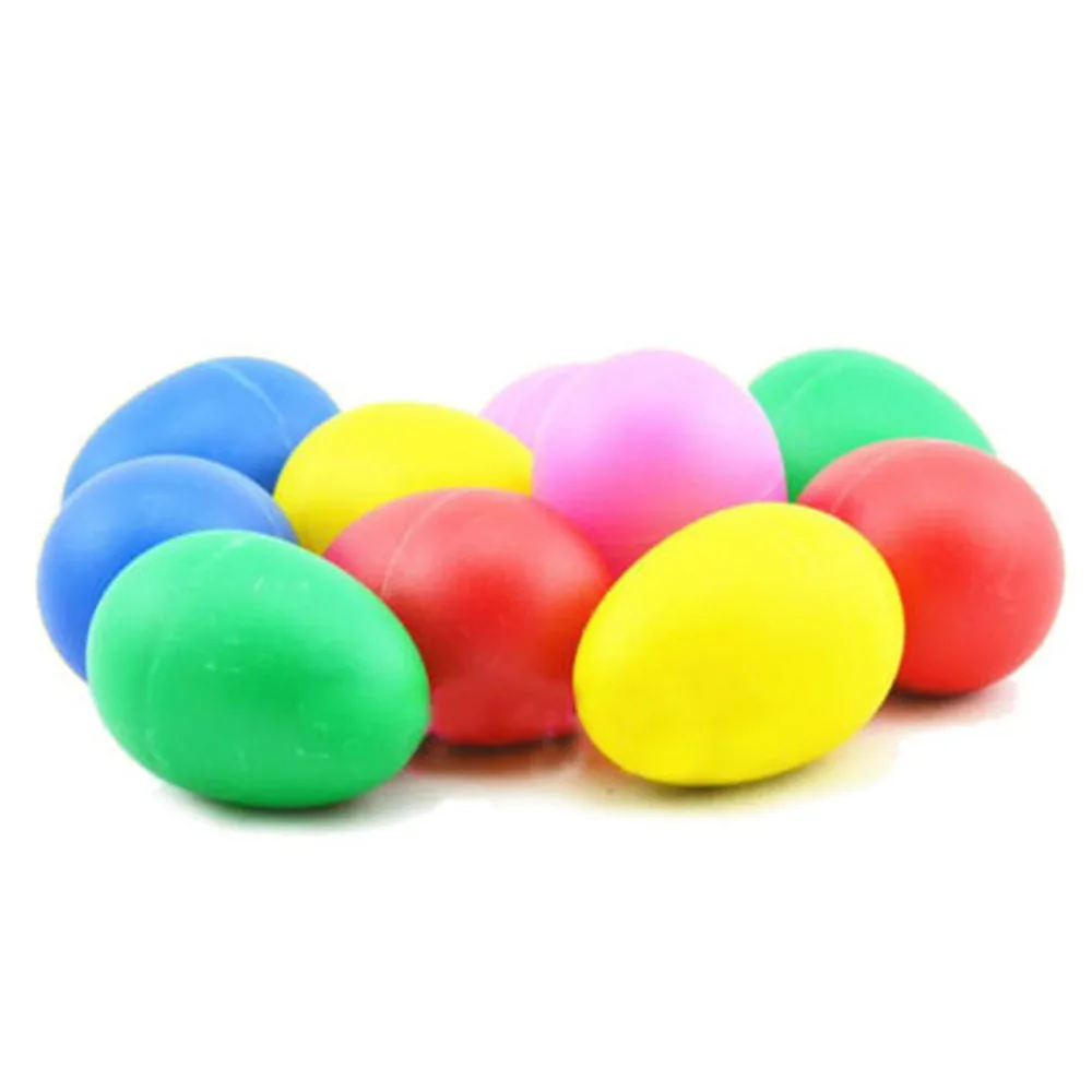1PCS 5Colors Cute Plastic Percussion Maracas Shakers Musical Egg Great Baby Toddler Children Early Learning Toy | Игрушки и хобби