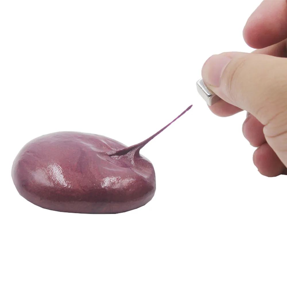 Новая большая жестяная коробка интеллектуальный пластилин магнитная резиновая