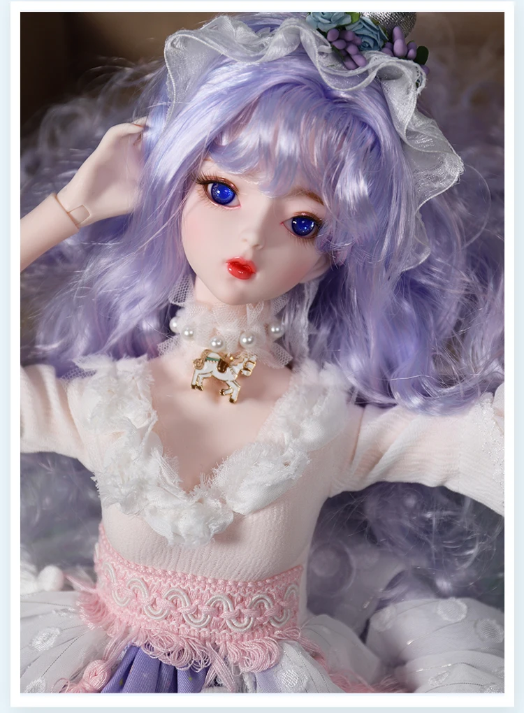 1/3 BJD кукла 62 см DF Заказная кукла шарнир тело ручная роспись макияж мечта фея AI YoSD MSD SD набор игрушка подарок DC лати