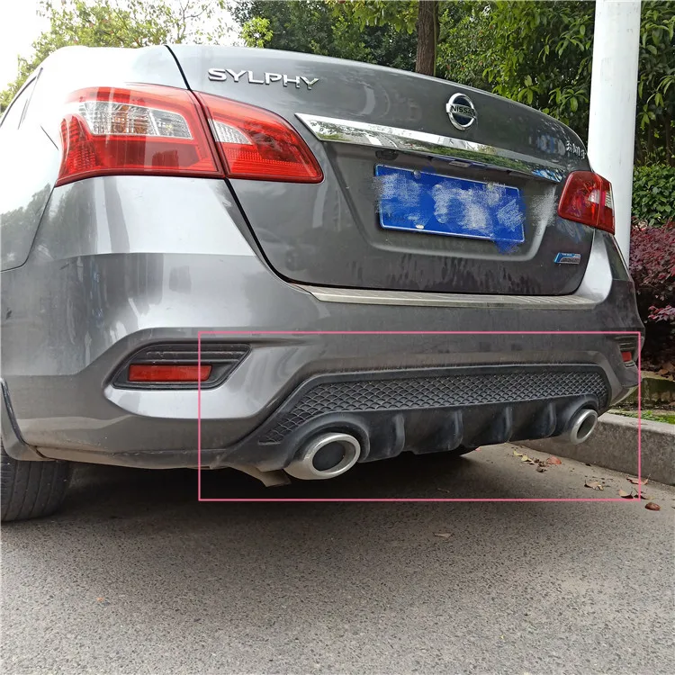Для Nissan Sentra SYLPHY защита выхлопного отверстия заднего бампера подходит 2012/2013// Sentra Body набор бампер задний спойлер