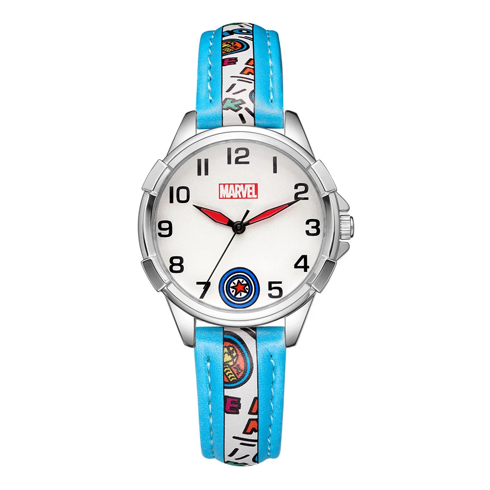Детские Кварцевые часы мстители Капитан Америка Человек паук|Детские часы| |
