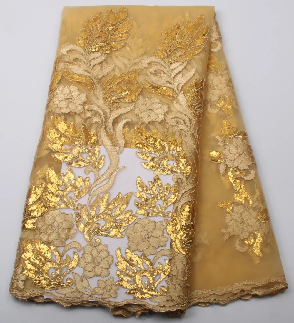 Свадебная кружевная ткань высокого качества нигерийская сетчатая с камнями