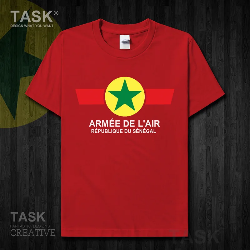 Air Force Senegal SEN africa Senegalese футболка Новые Топы одежда с короткими рукавами