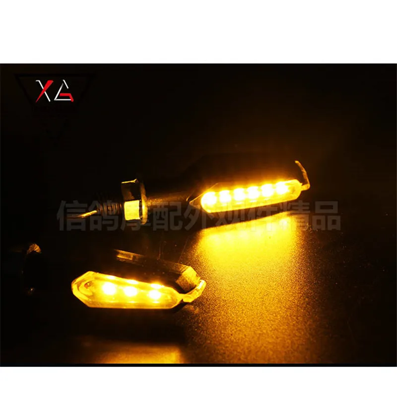1 пара 12V мотоцикл LED индикатор сигнала поворота светильник ремонт мото Запчасти