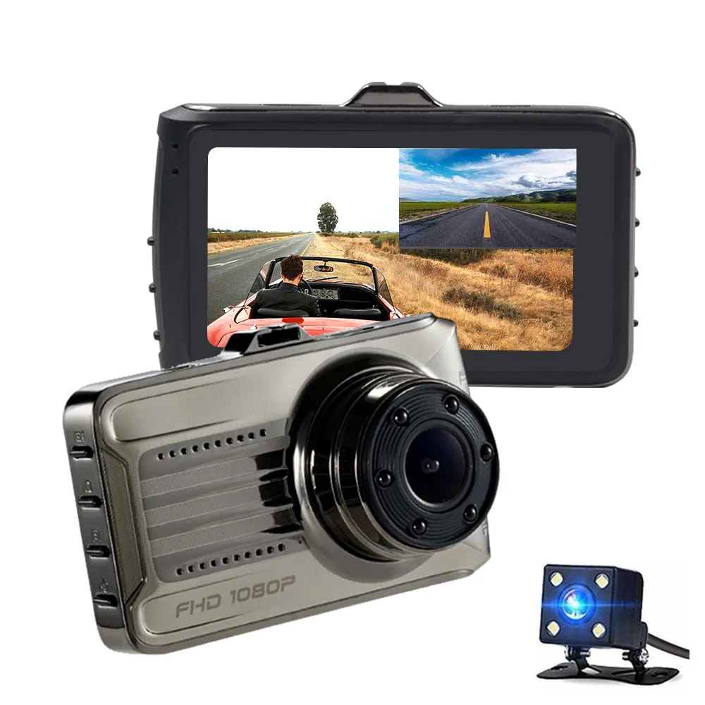 Автомобильный видеорегистратор Novatek 3 0 дюйма FHD 1080P угол обзора 170