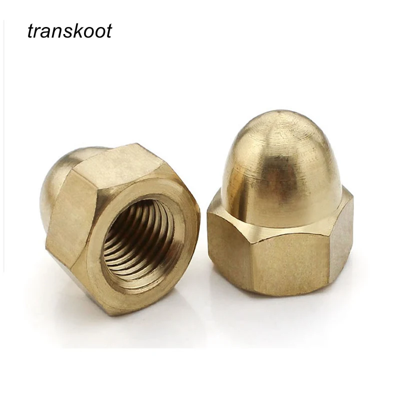 100 шт. 50 гайки для шестигранных колпачков|brass cap nut|acorn nuthex nut |