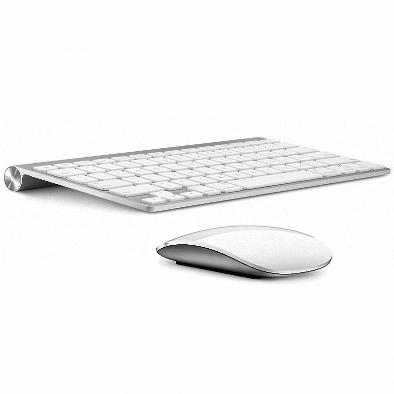 Русская клавиатура ультра тонких для Apple стиль шоколад беспроводные клавиатуру и