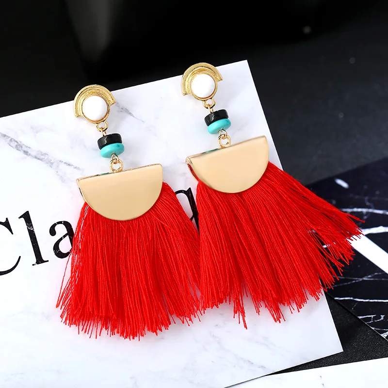 Женские серьги подвески с искусственным жемчугом|earrings for|long tasseldropping earrings for women |