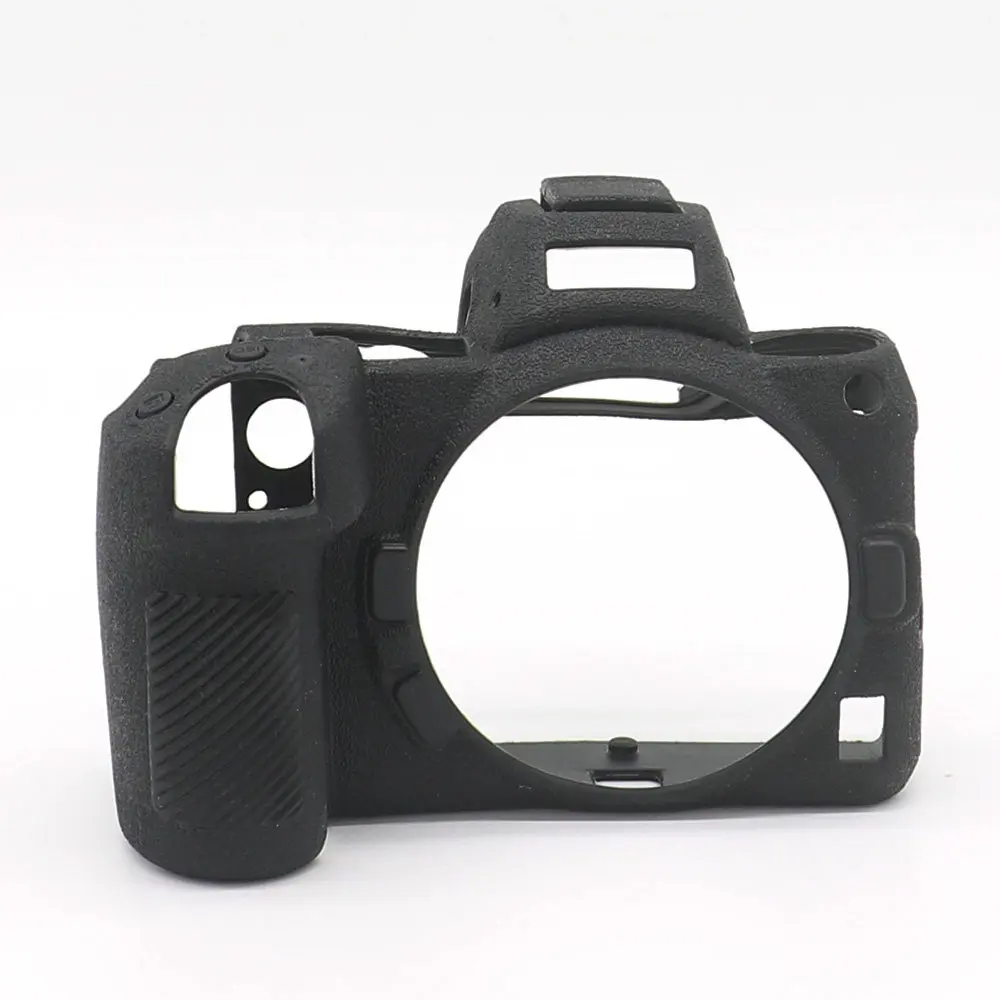 Z6 Z7Black Камера силиконовый чехол Защитный чехол для Nikon Z7 Z6 D3400 D3500 D5300 D5500 D5600 D7100 D7200 D7500 D810 D810A D750 D850 DSLR - Цвет: Z6 Z7Black