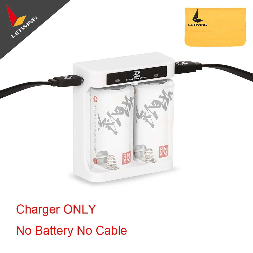 Оригинальный Zhiyun Батарея Зарядное устройство для 26500 крана cranem M стабилизатор