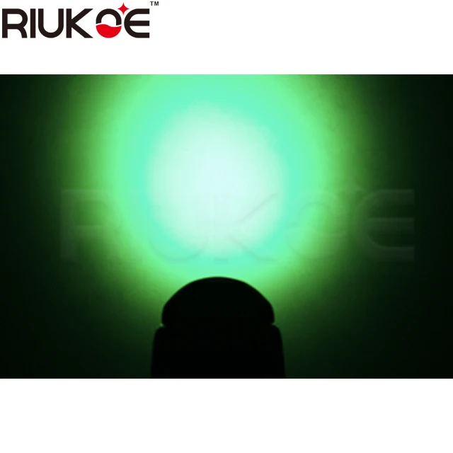 Миниатюрный вращающийся головной светильник RIUKOE 7X10w s rgbw 4 в 1 dmx512