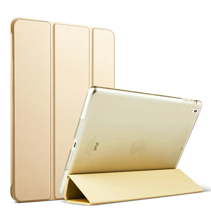 Gold yue se Pro 10.5 Умный чехол для IPad Air Pro 10,5 дюймов A1701'A1709 чехол, PU кожаный чехол+ PC чехол для авто сна защитный чехол - Цвет: Gold yue se Pro 10.5