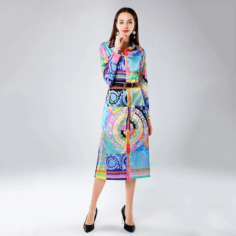 Wvldbl/платье рубашка с цветочным рисунком платье миди принтом пейсли высокое