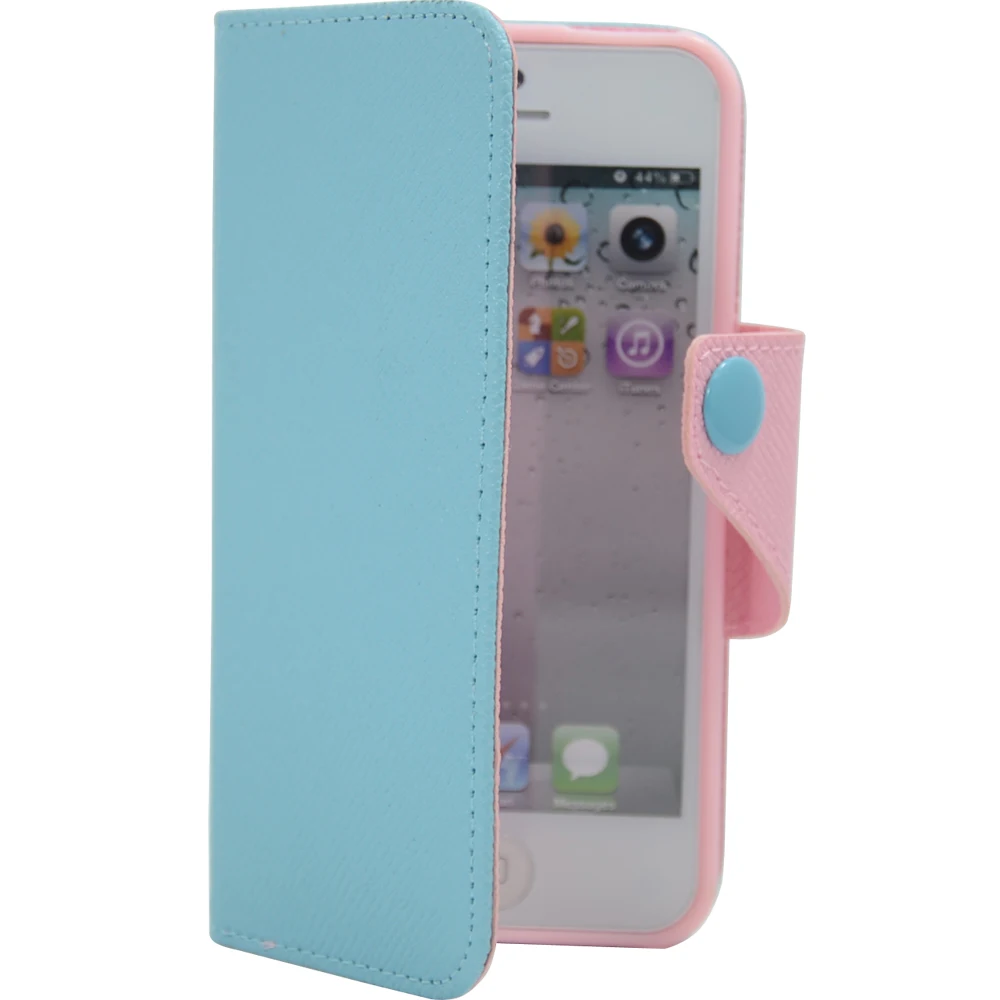 New PVC Wallet Pouch Soft Skin Case Cover For iPhone 5/5s/se | Мобильные телефоны и аксессуары