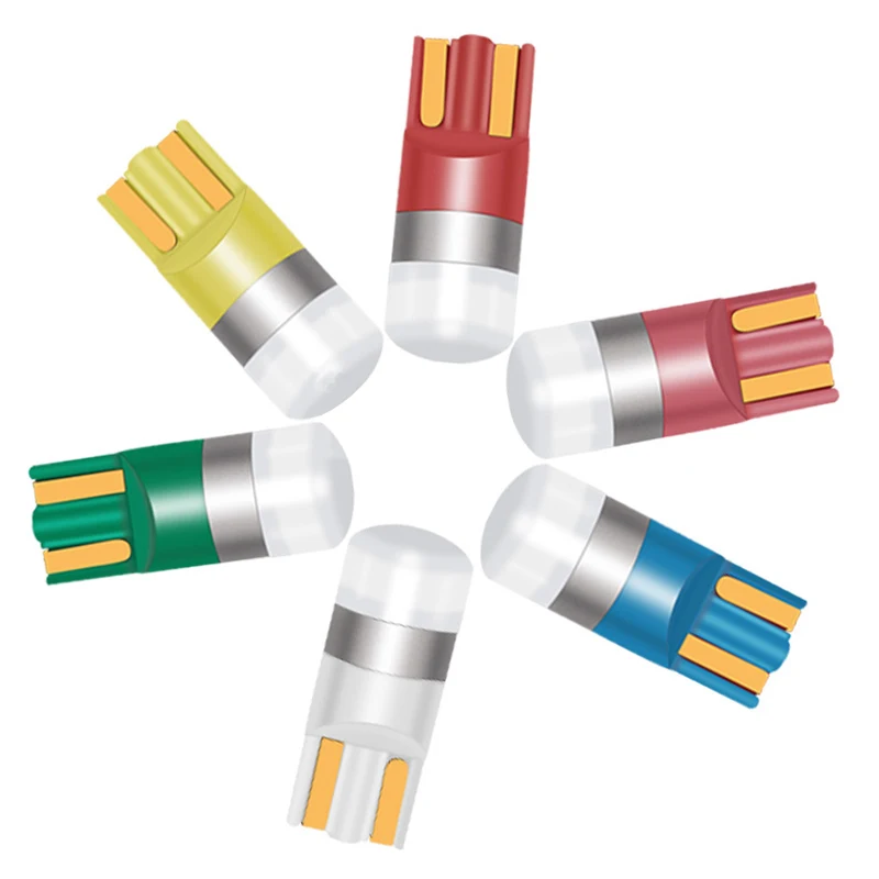 Светодиодные лампы T10 W5W 3030 1SMD для салона автомобиля 1 шт. светильник чтения