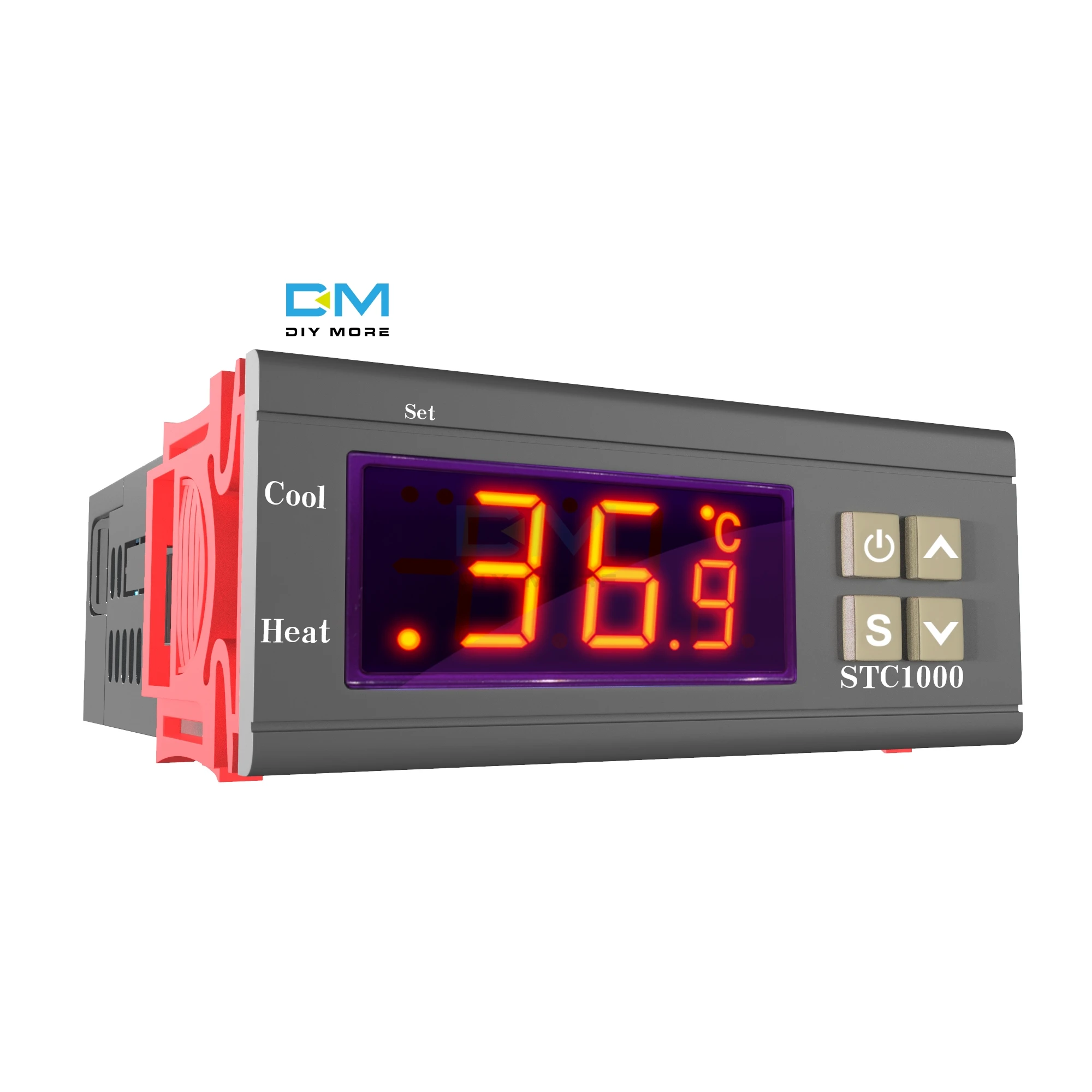 Цифровой светодиодный регулятор температуры STC-1000 DC 12-72 в терморегулятор