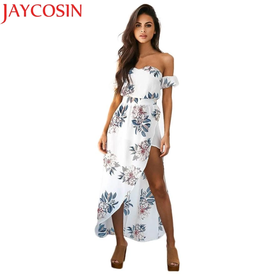 Новинка 2017 модное женское винтажное длинное вечернее пляжное платье макси в