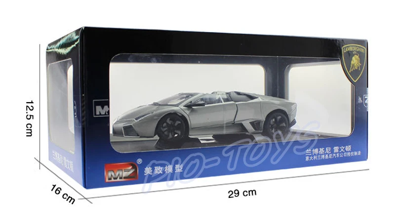 Новое поступление подарок MZ Reventon 1/24 гоночный стиль металлическая модель крутая