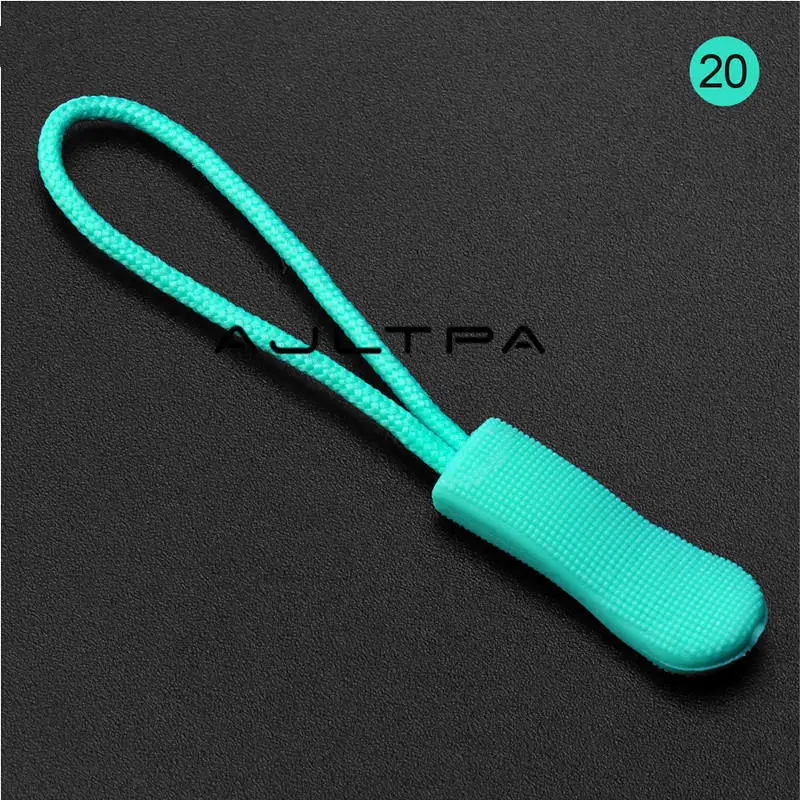 

4000Pcs Color Zipper Slip Rope Zipper Pull Apparel Bag Tactical Backpack Accessorie Zip Puller DIY Zipper Head Cord Rope