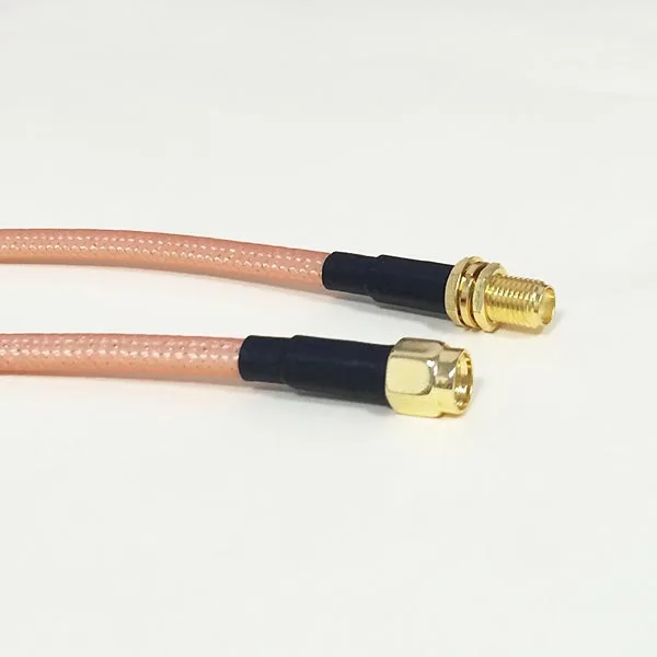 Модемный коаксиальный кабель RP-SMA Штекерный разъем Переключатель SMA Гнездовой RG142