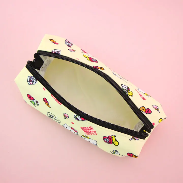 Мультфильм Sanrio, Hello Kitty с рисунками из мультфильма «My Melody Cinnamoroll маленький Две звезды тряпичный кошелек чехол для девочек сумки-косметички в пенал