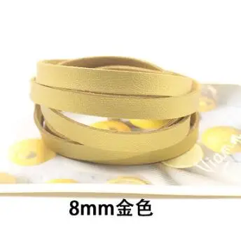 8 мм PU кожаный ремень сумки ручки для DIY швейная сумка пряжки части аксессуары шнур из искусственной кожи полосы Вере
