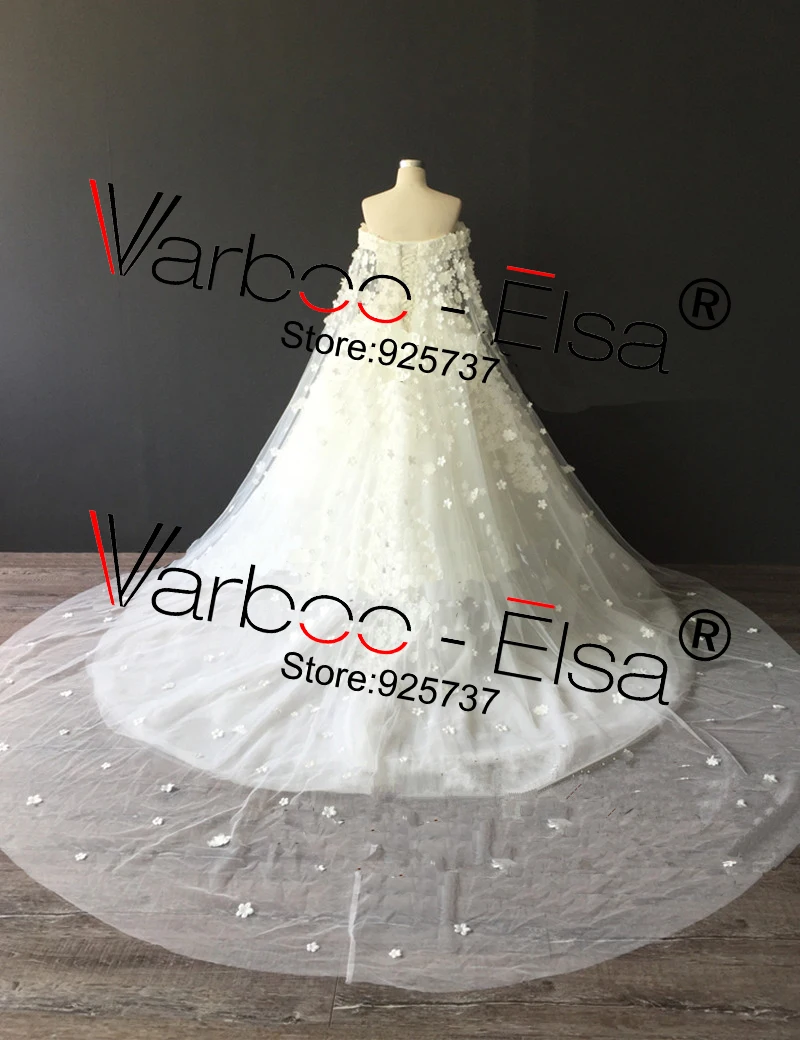 Романтическое ТРАПЕЦИЕВИДНОЕ свадебное платье с вырезом лодочкой и цветами