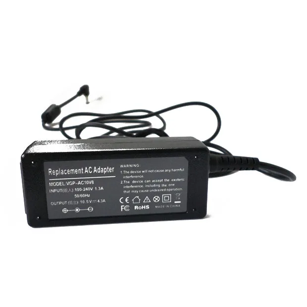 10 5 V 4.3A 45W Ноутбук AC адаптер Зарядное устройство для Ordenadores Sony Vaio Duo SVD1121Z9E SVD1121Z9EB