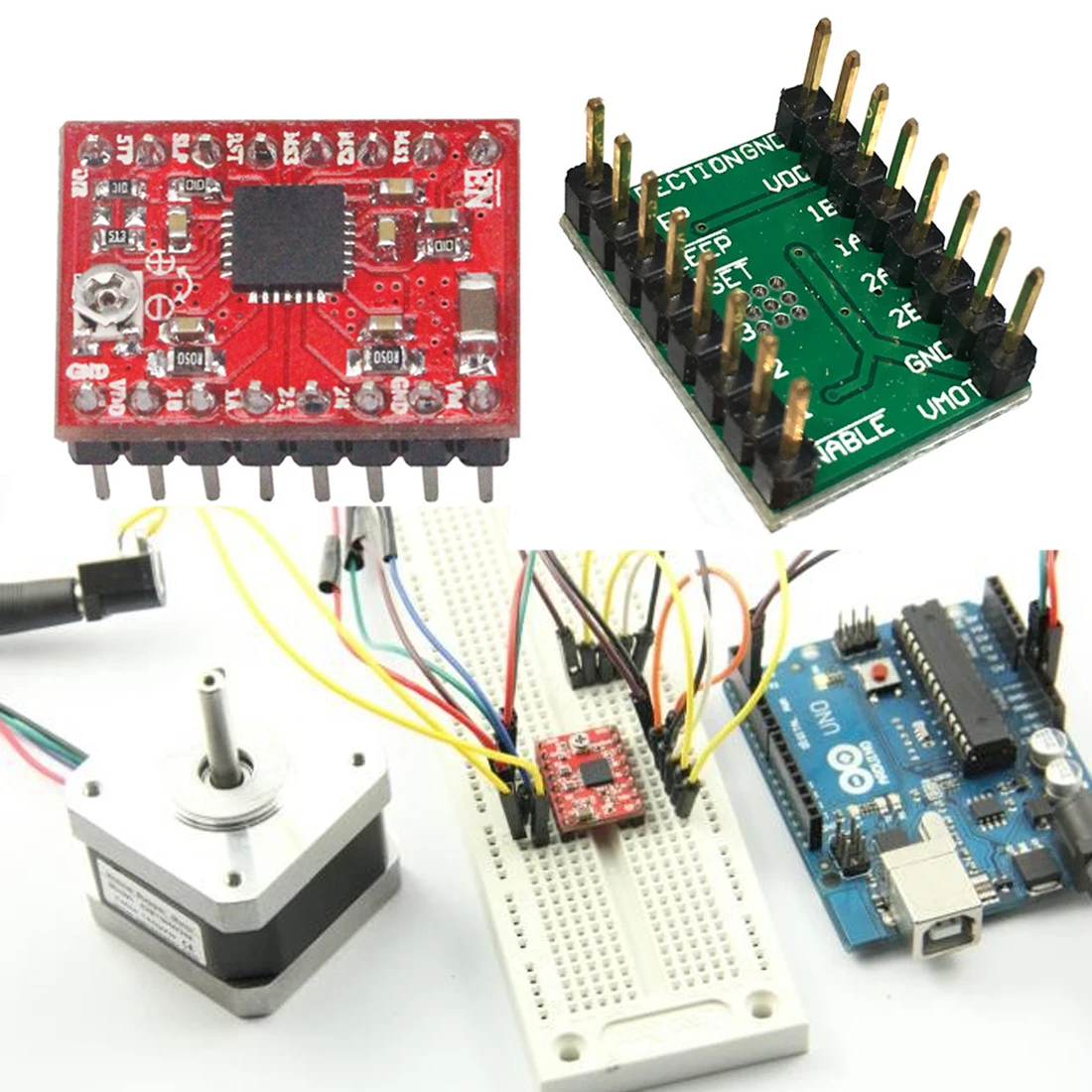Etmakit горячая Распродажа запчасти для 3D принтера с ЧПУ аксессуары Reprap pololu A4988