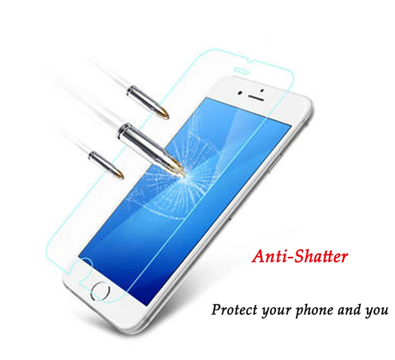 For iPhone 7 6 6S 4.7inch Tempered Glass for PLUS 5.5inch 0.26mm Premium Screen Protector Film Retail Box | Мобильные телефоны и