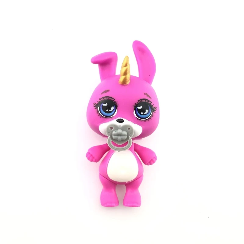 Lanyitoys новые милые 4 дюймовые экшн фигурки в виде единорога для породы модель