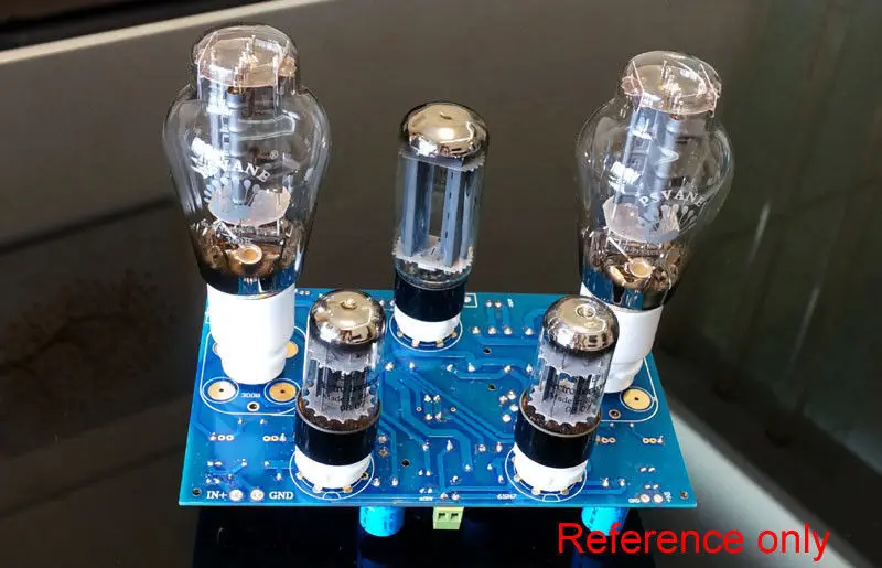 300B + 6SN7 5U4G несимметричный класс ламповый усилитель DIY KIT для Hi-Fi 8 Вт модуль |
