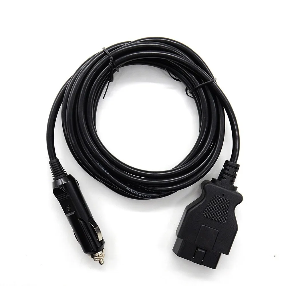 Автомобильный экстренный источник питания OBD II ECU для 12 В постоянного тока кабель