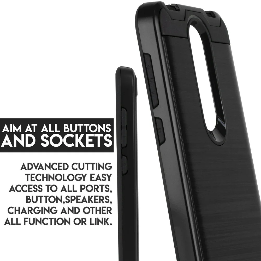 Защитный чехол для Alcatel Onyx / Revvl 2 противоударный мягкий жесткий из ТПУ 1x2019