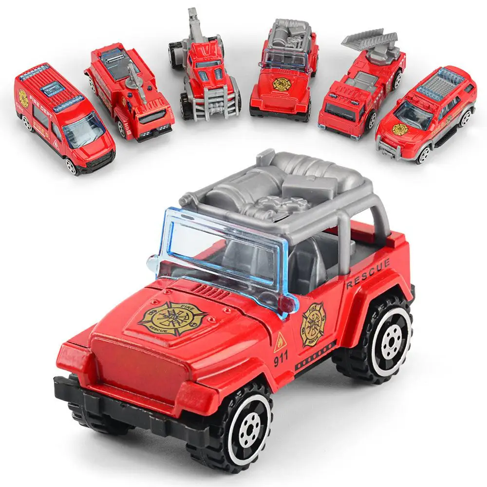 

1PC Mini Inertance Alloy Car Modeling Toy for Kids Random Style