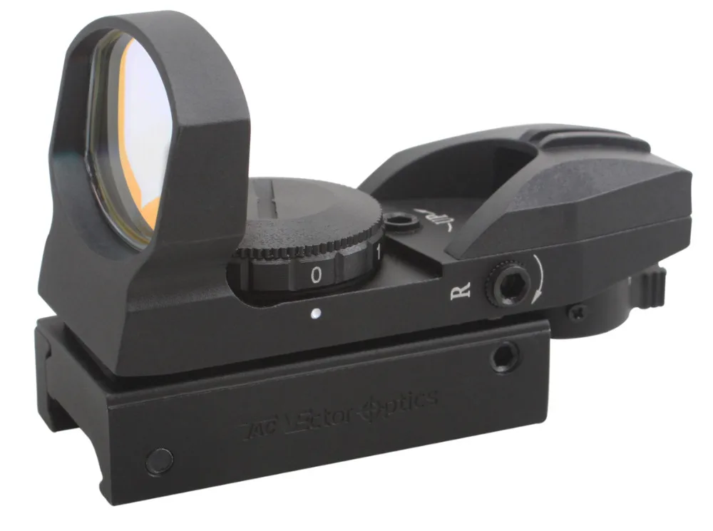 Лазерный прицел Vector Optics IMP 1x23x34 рефлекторный с красной точкой и креплением 20 мм