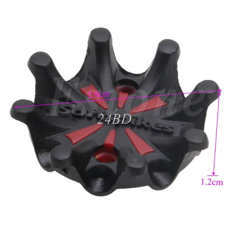 

Golf Shoe Spikes Pins 1/4 Turn Fast Twist Spikes Replacement Training Aids Tool Accessories 14PCS/SET O20