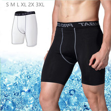 Pantalones cortos deportivos de compresión para hombre...
