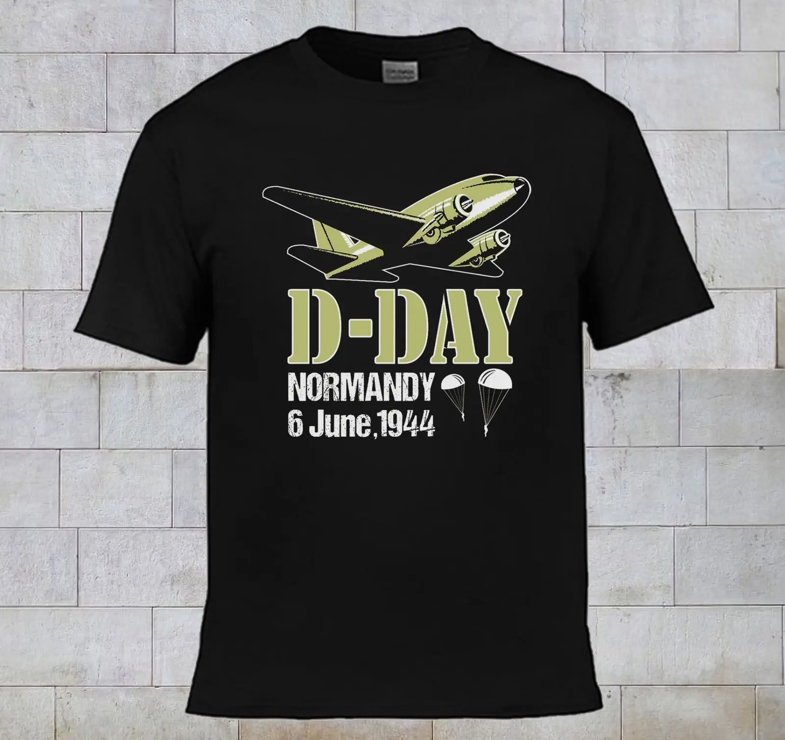 Горячая Распродажа модная новая рубашка D Day Normandy Epic Paramotor Pilot Мужская футболка