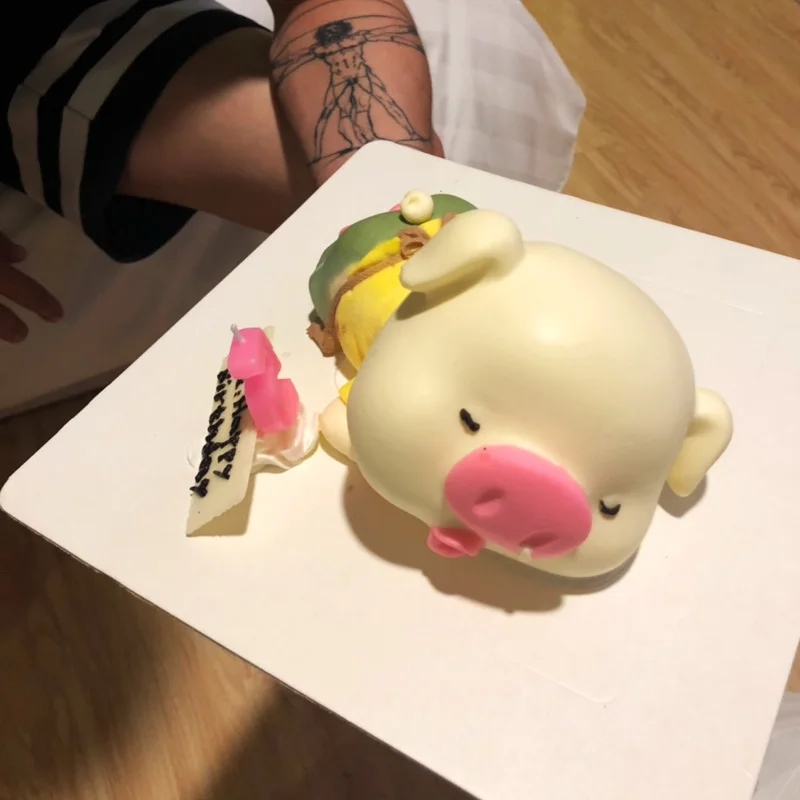 3D Спящая свинья силиконовая Diy Форма для торта мороженого конфет шоколада мыла