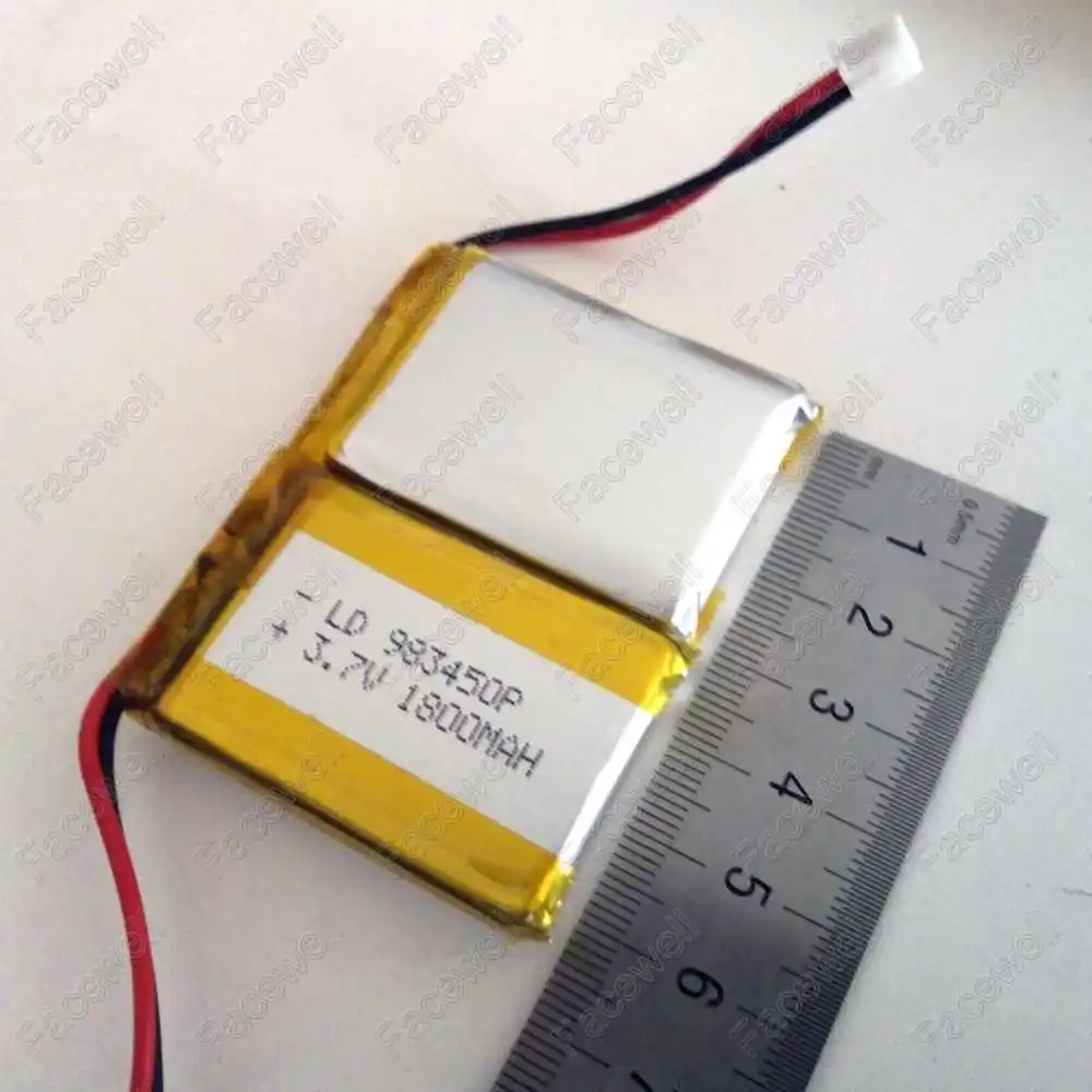 8 шт 1800mAh 3 7 V перезаряжаемые батареи литий полимерный аккумулятор для gps трекера mp3