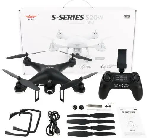 Оригинальный SJRC S SERIES S20W двойной GPS динамический следовать с 1080P широкоугольный Wifi